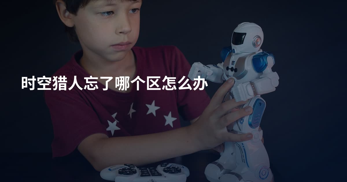 时空猎人忘了哪个区怎么办