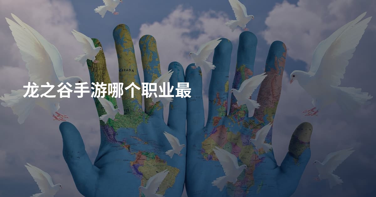 龙之谷手游哪个职业最