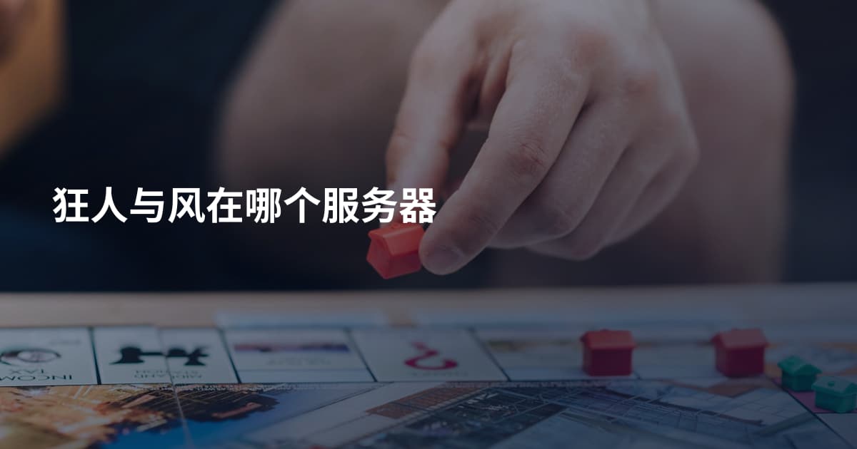 狂人与风在哪个服务器
