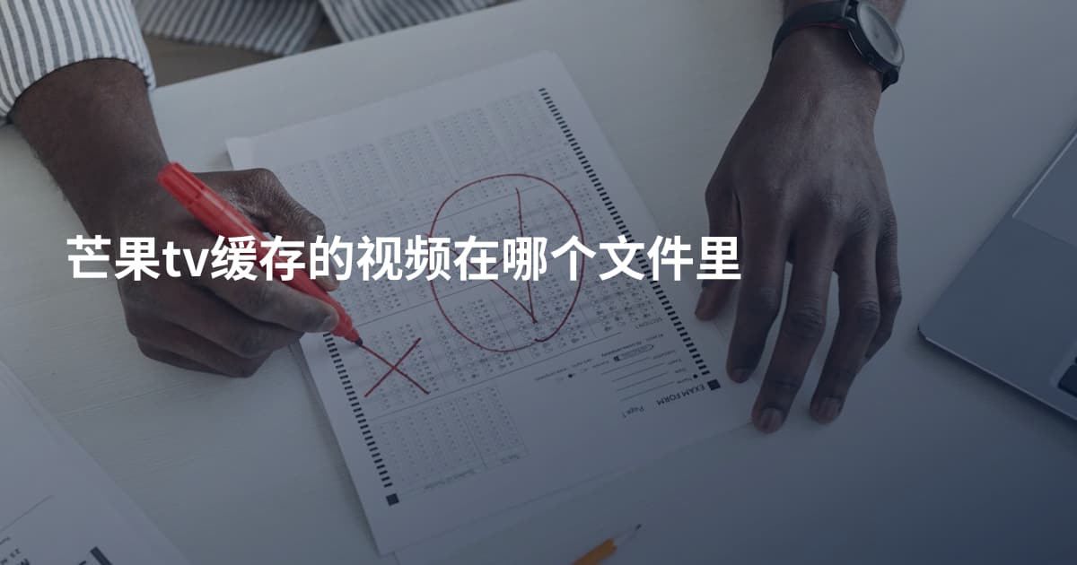 芒果tv缓存的视频在哪个文件里