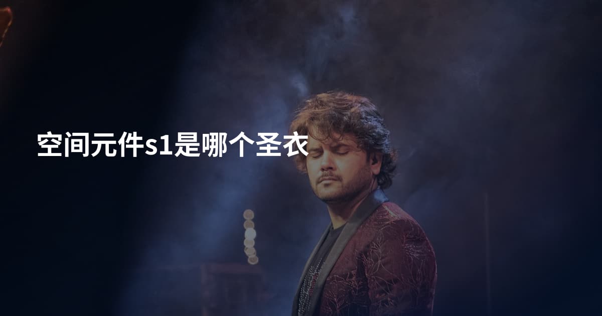 空间元件s1是哪个圣衣
