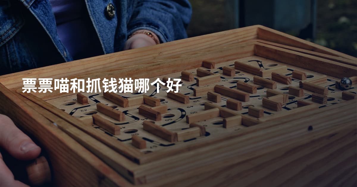 票票喵和抓钱猫哪个好