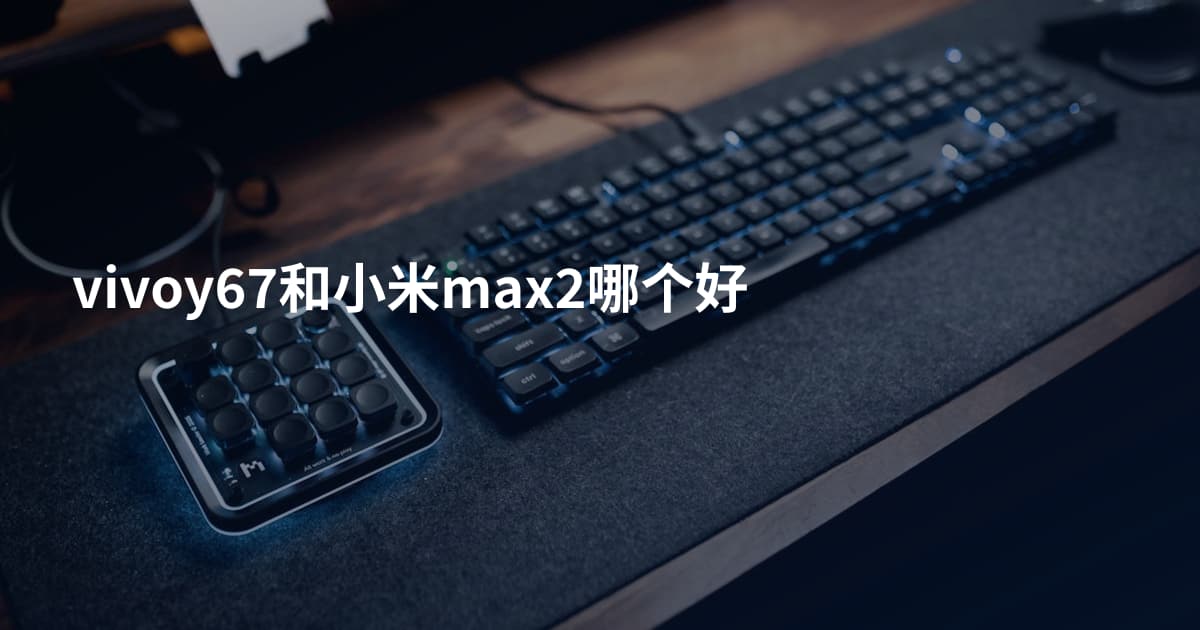 vivoy67和小米max2哪个好