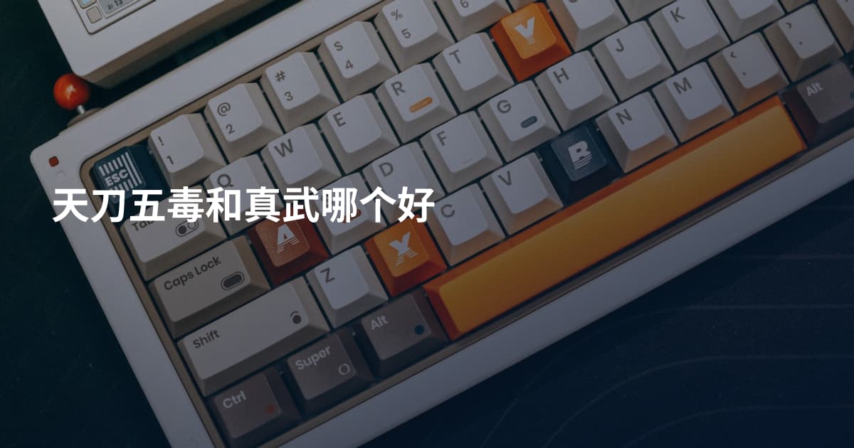 天刀五毒和真武哪个好