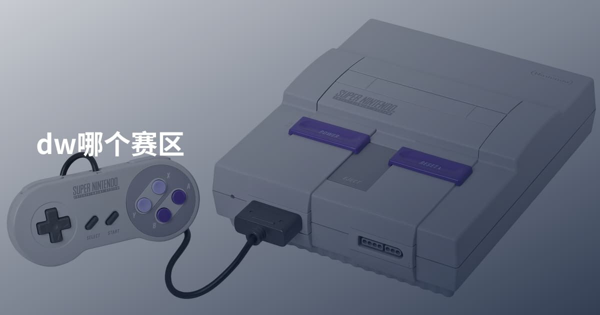 dw哪个赛区