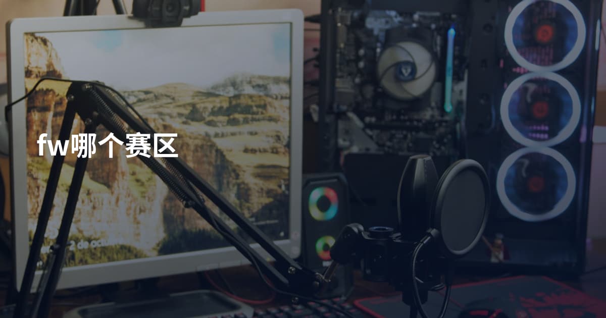 fw哪个赛区