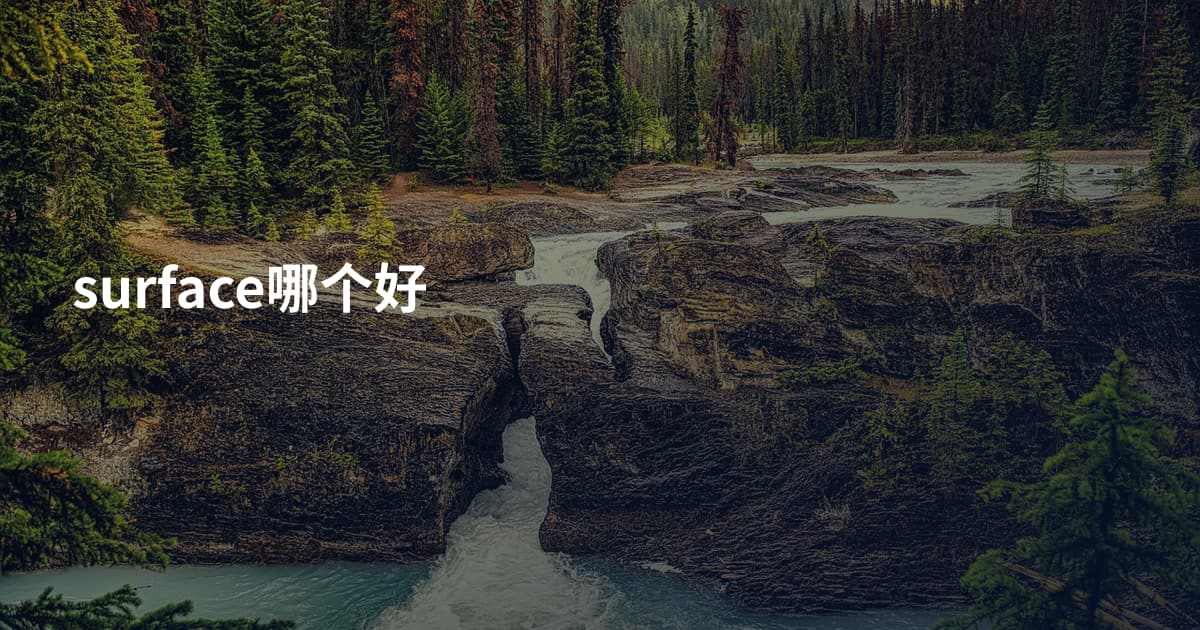 surface哪个好