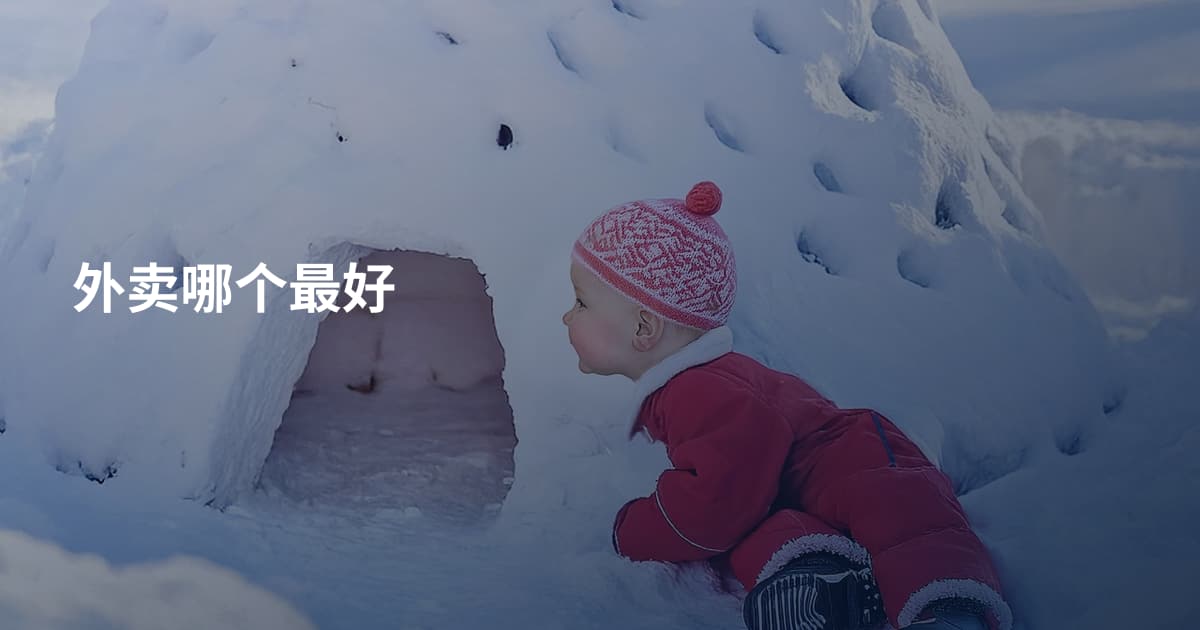 外卖哪个最好