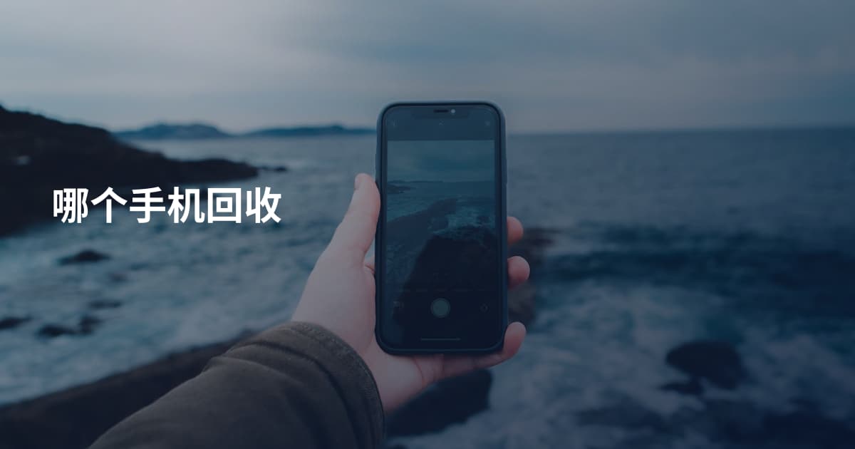 哪个手机回收