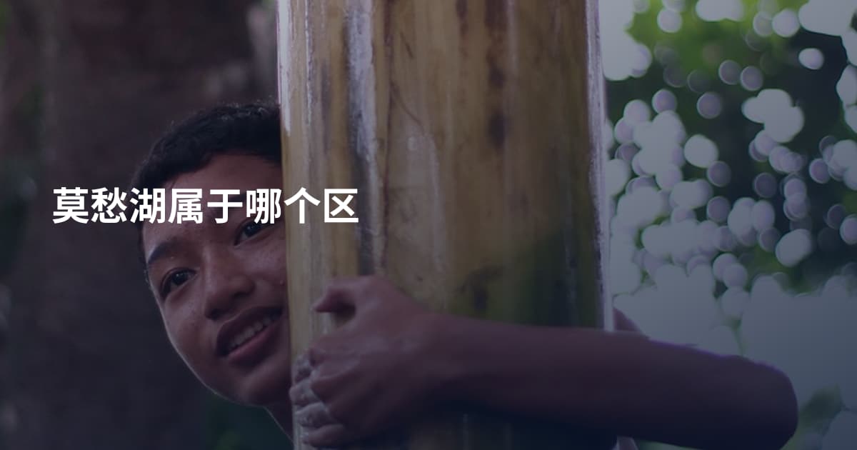 莫愁湖属于哪个区
