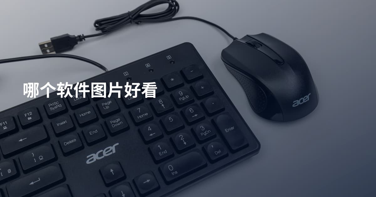 哪个软件图片好看