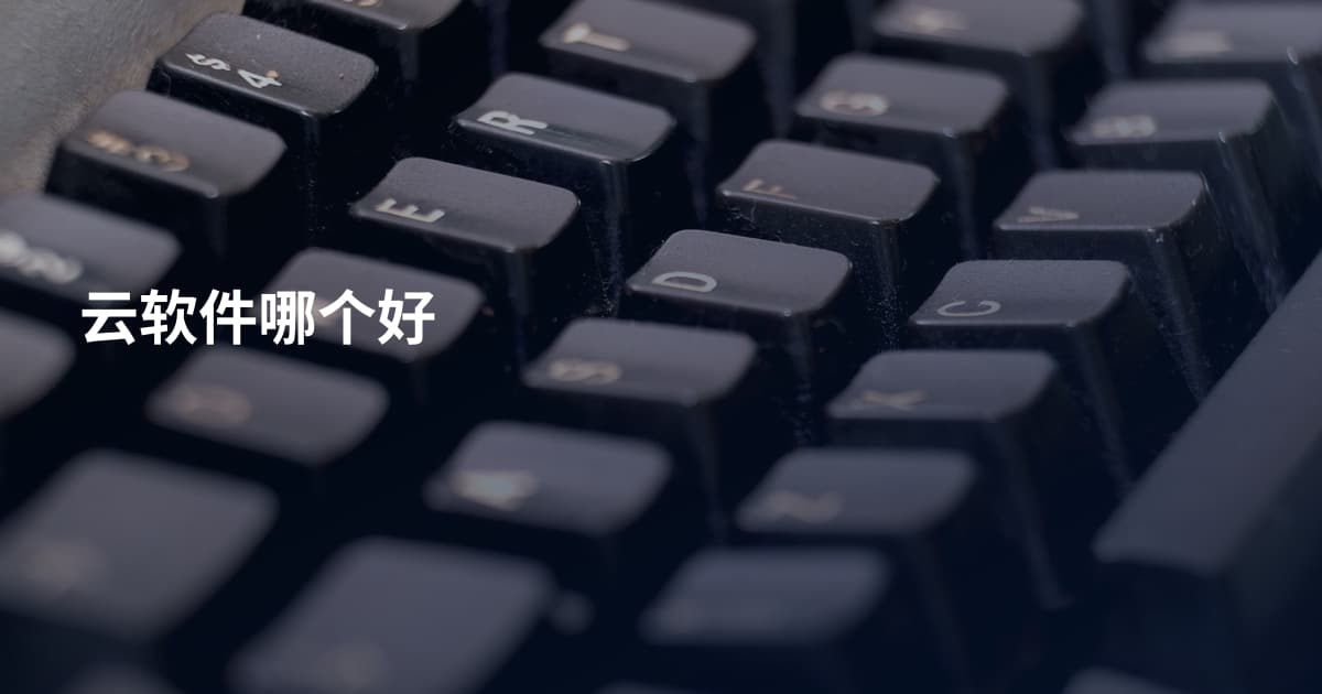云软件哪个好