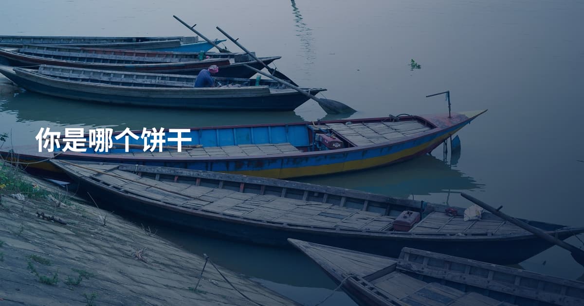 你是哪个饼干