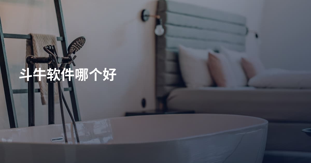 斗牛软件哪个好
