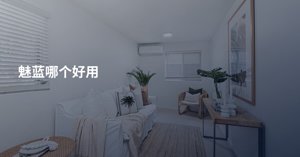 魅蓝哪个好用