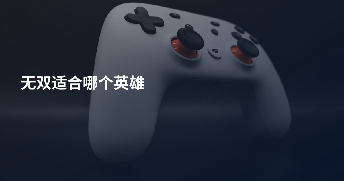 无双适合哪个英雄