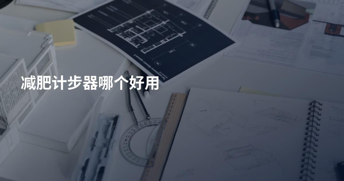 减肥计步器哪个好用