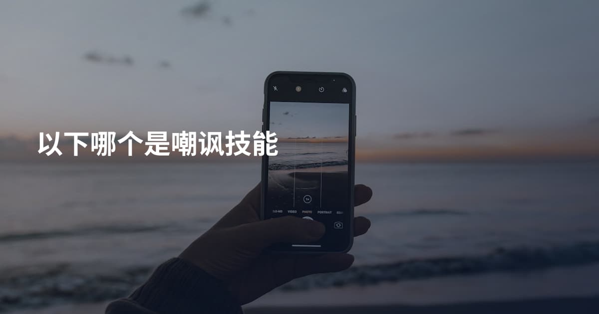 以下哪个是嘲讽技能