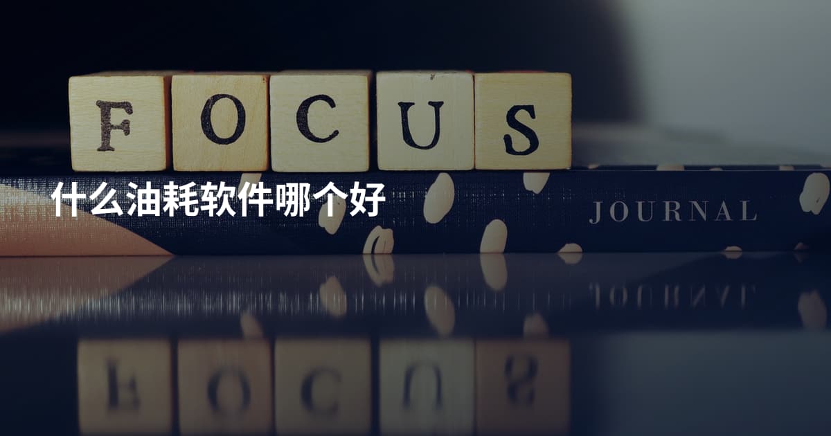 什么油耗软件哪个好