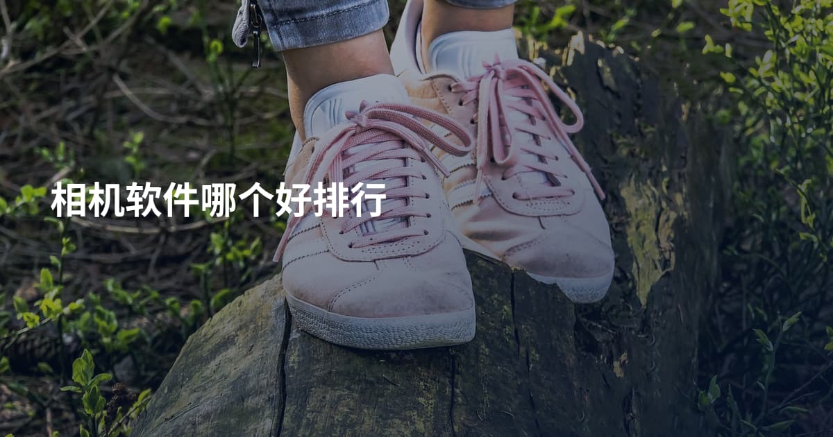 相机软件哪个好排行