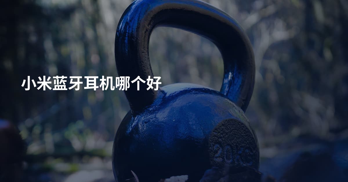 小米蓝牙耳机哪个好