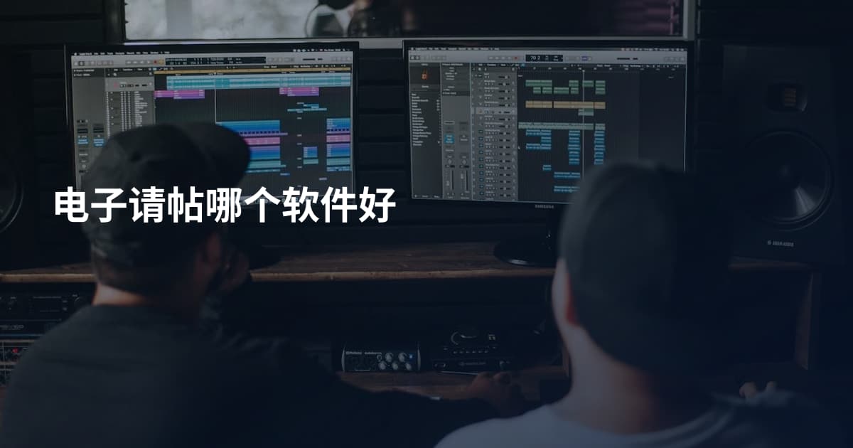 电子请帖哪个软件好