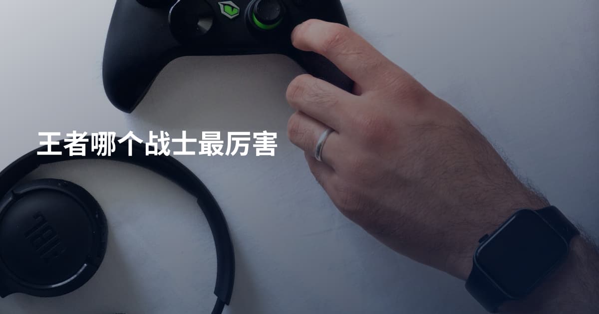 王者哪个战士最厉害