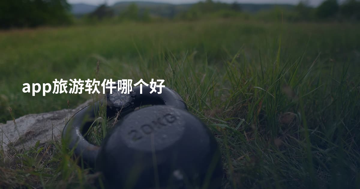 app旅游软件哪个好