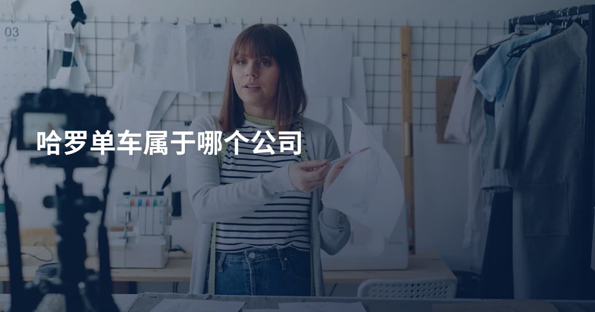 哈罗单车属于哪个公司