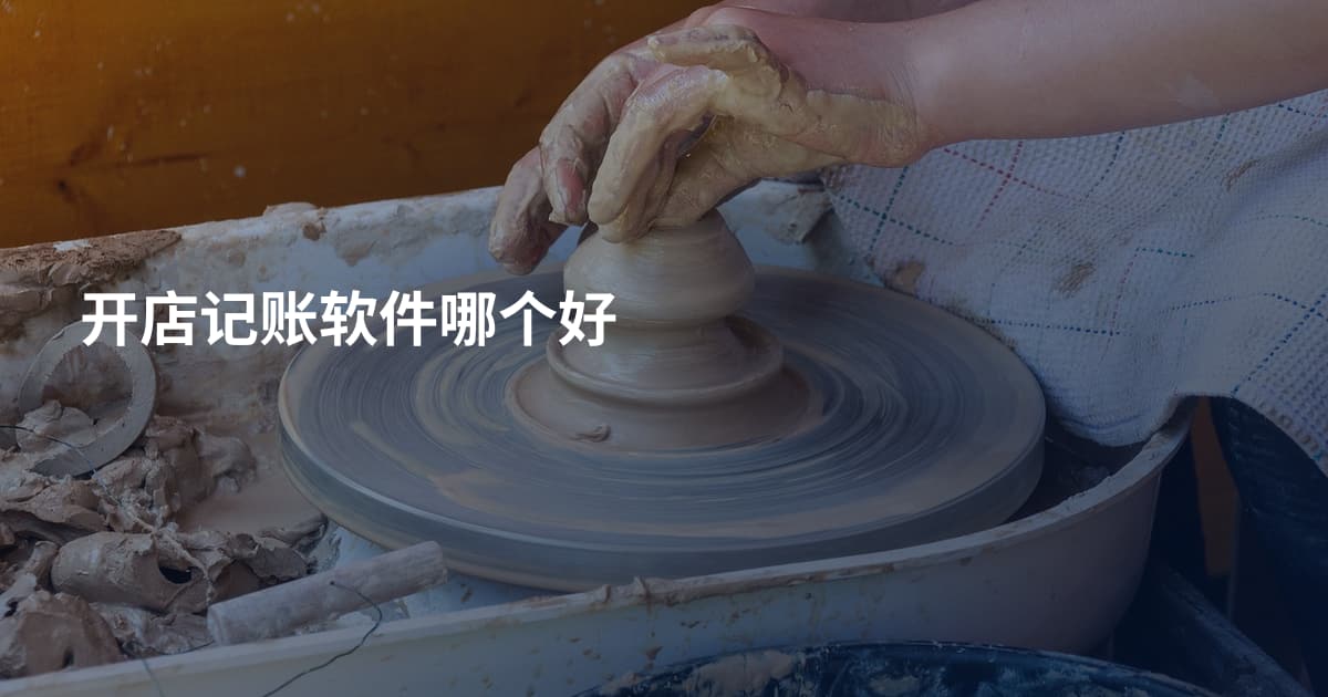开店记账软件哪个好