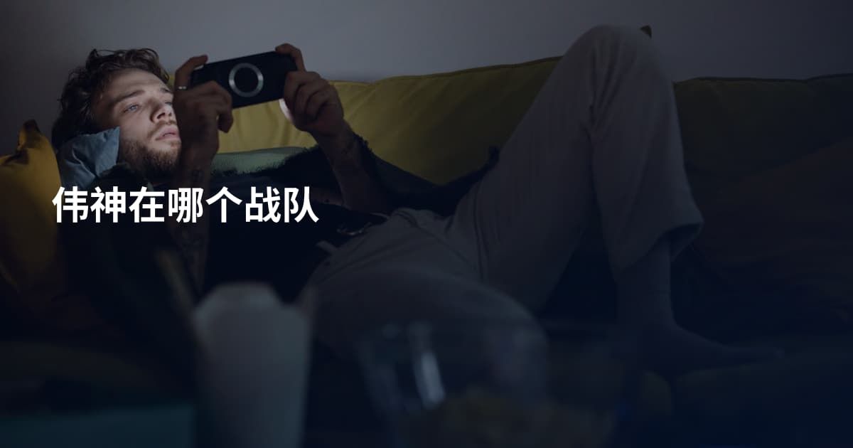伟神在哪个战队
