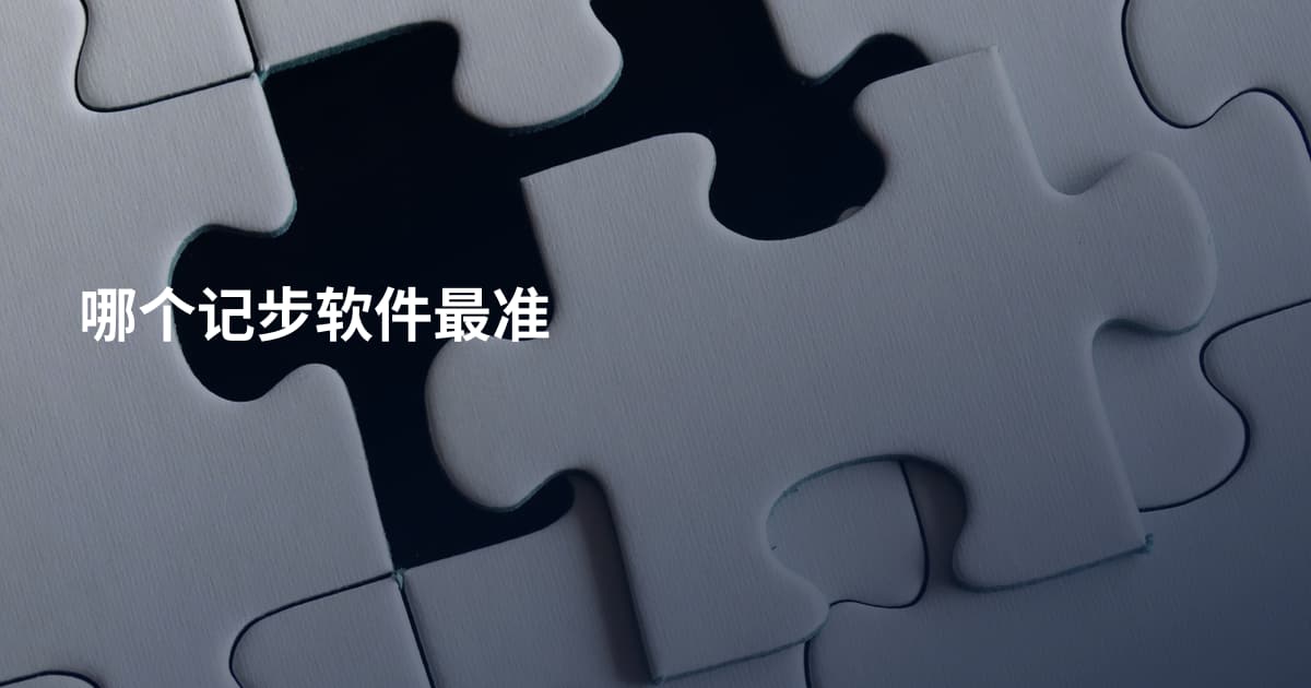 哪个记步软件最准