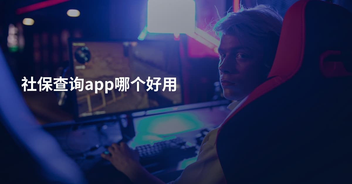 社保查询app哪个好用