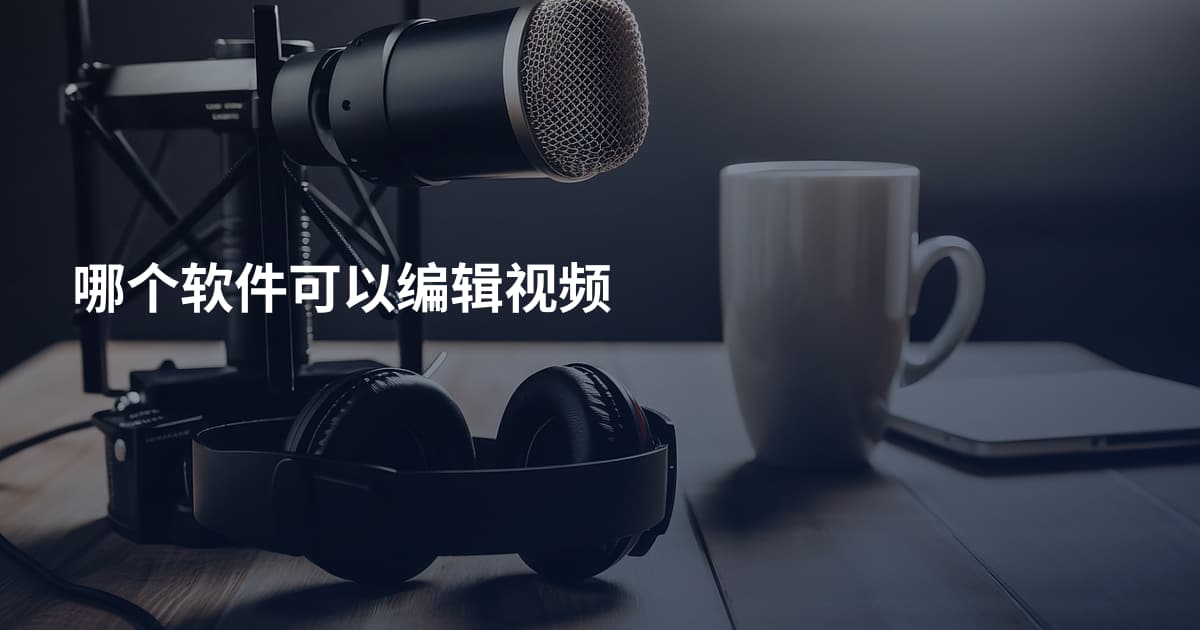 哪个软件可以编辑视频
