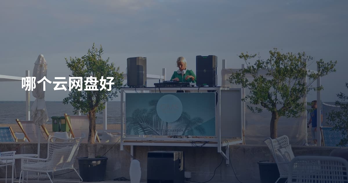 哪个云网盘好