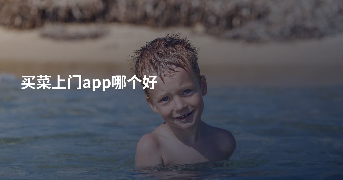 买菜上门app哪个好