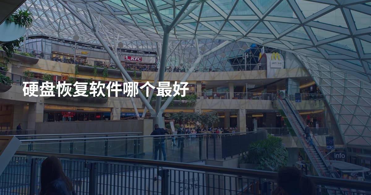 硬盘恢复软件哪个最好