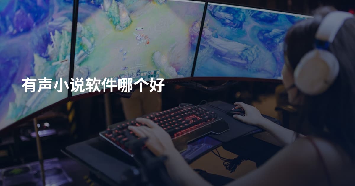 有声小说软件哪个好