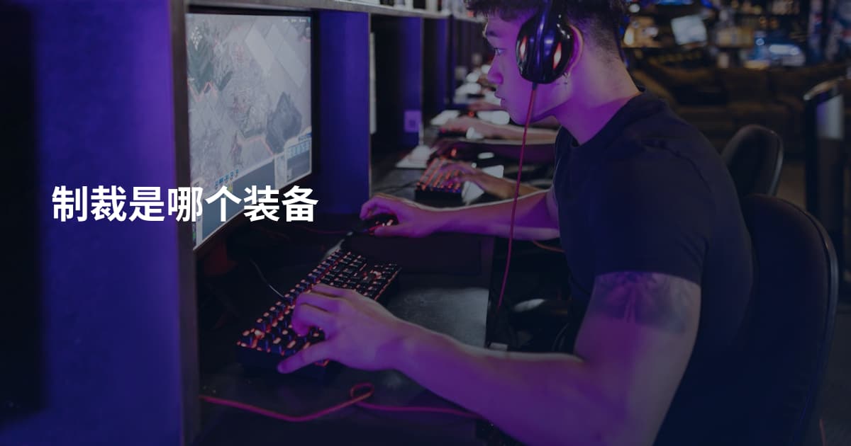 制裁是哪个装备
