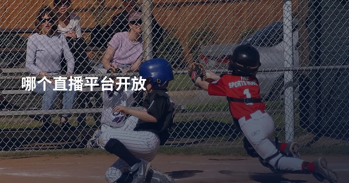 哪个直播平台开放