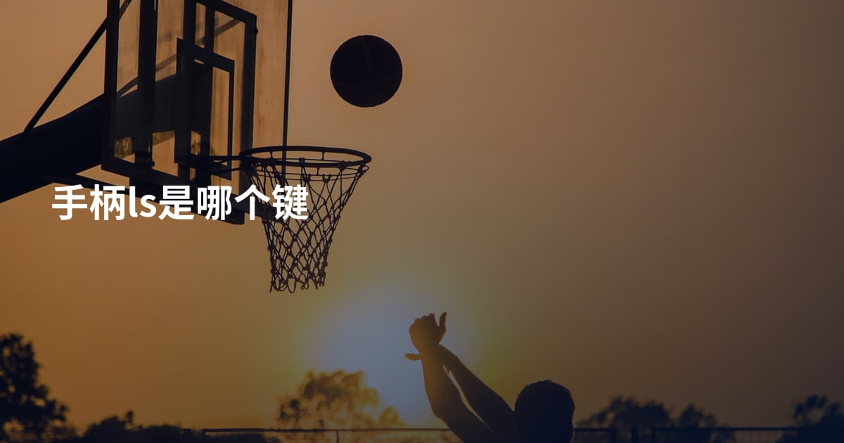 手柄ls是哪个键