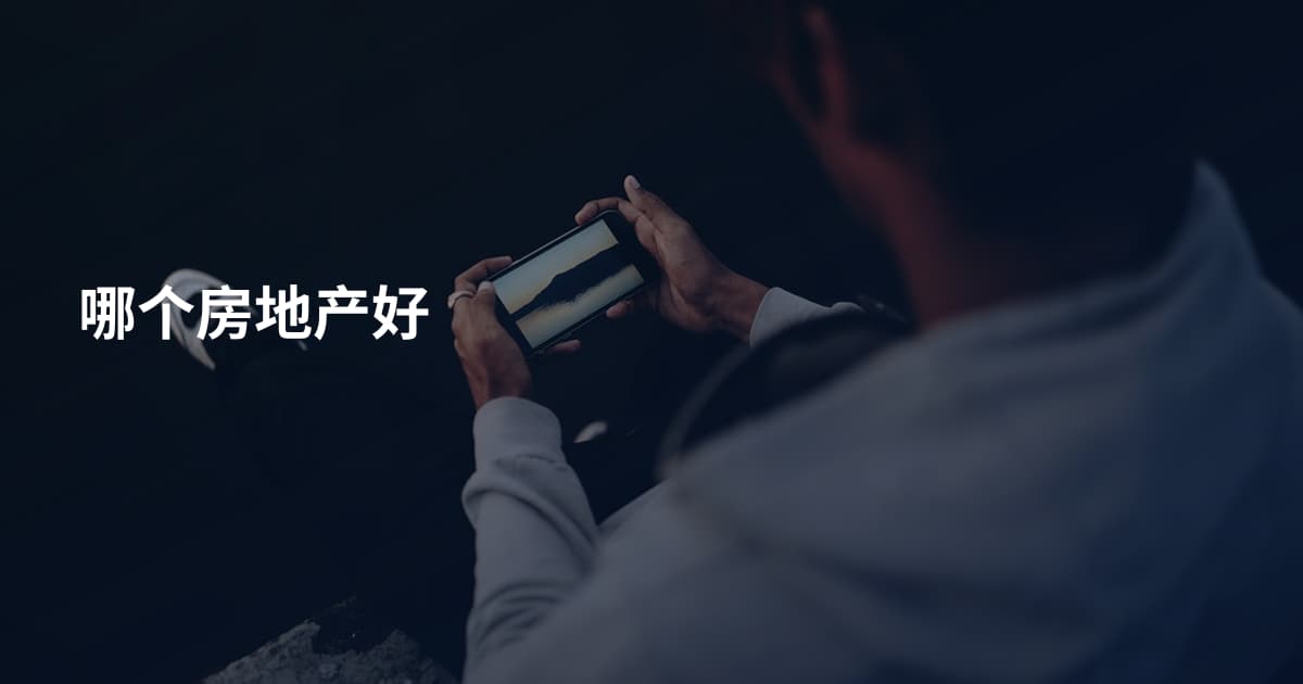 哪个房地产好