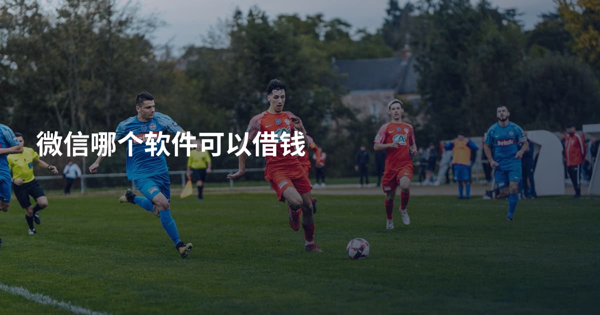 微信哪个软件可以借钱