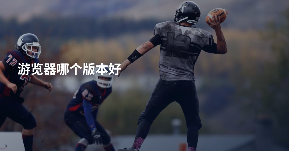 游览器哪个版本好