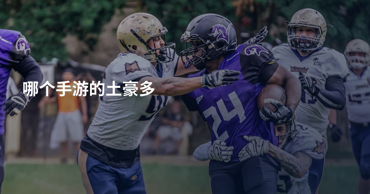 哪个手游的土豪多