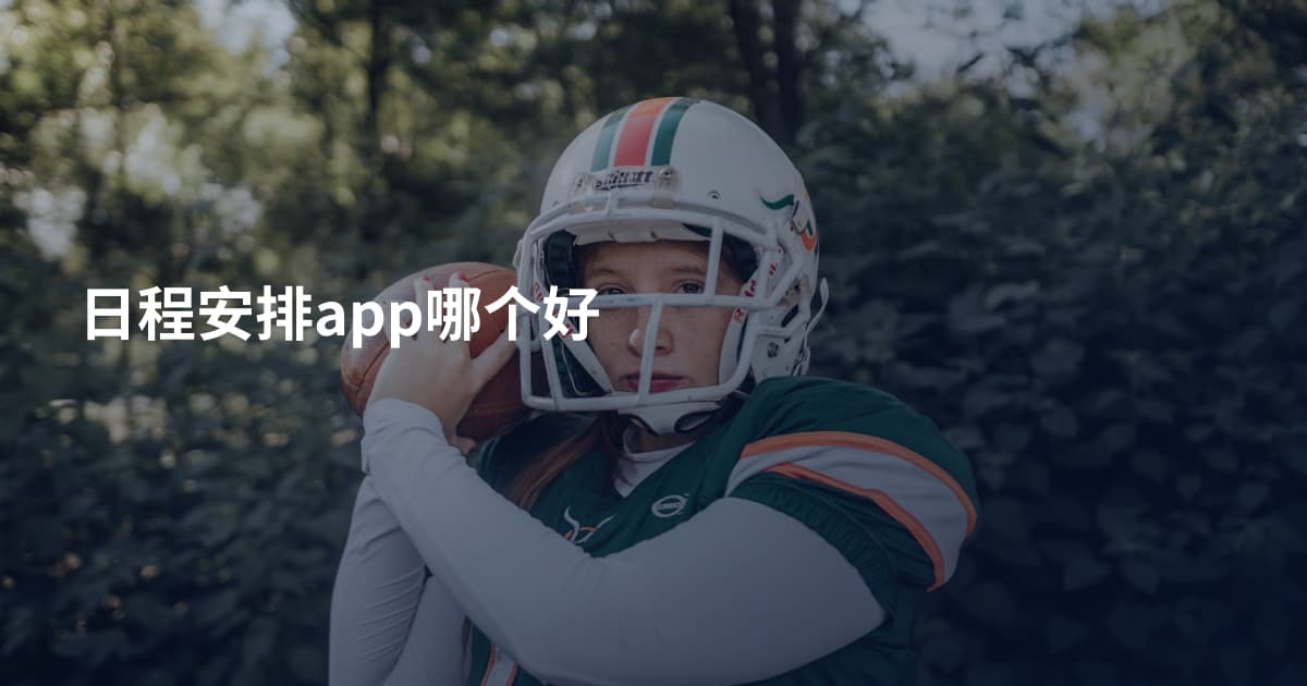 日程安排app哪个好