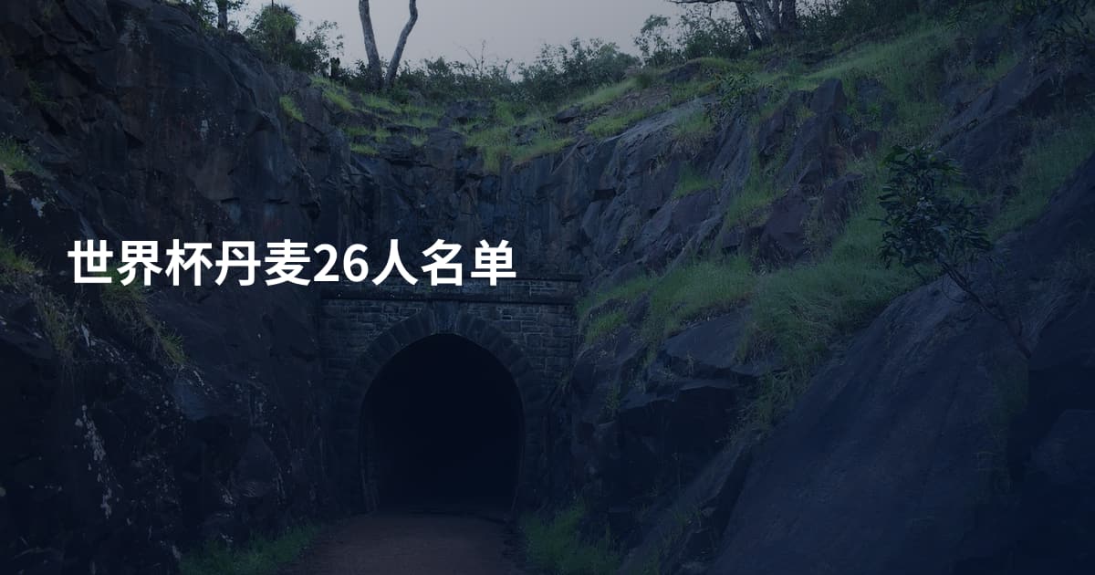 世界杯丹麦26人名单