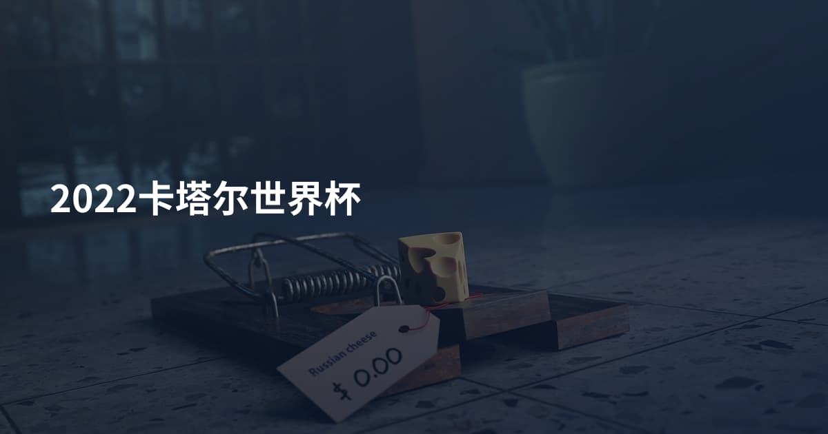 2022卡塔尔世界杯