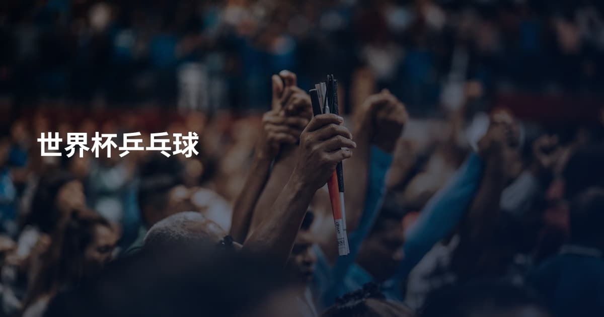 世界杯乒乓球