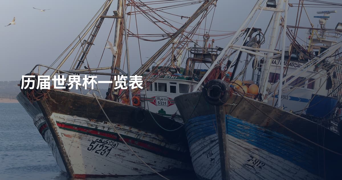 历届世界杯一览表
